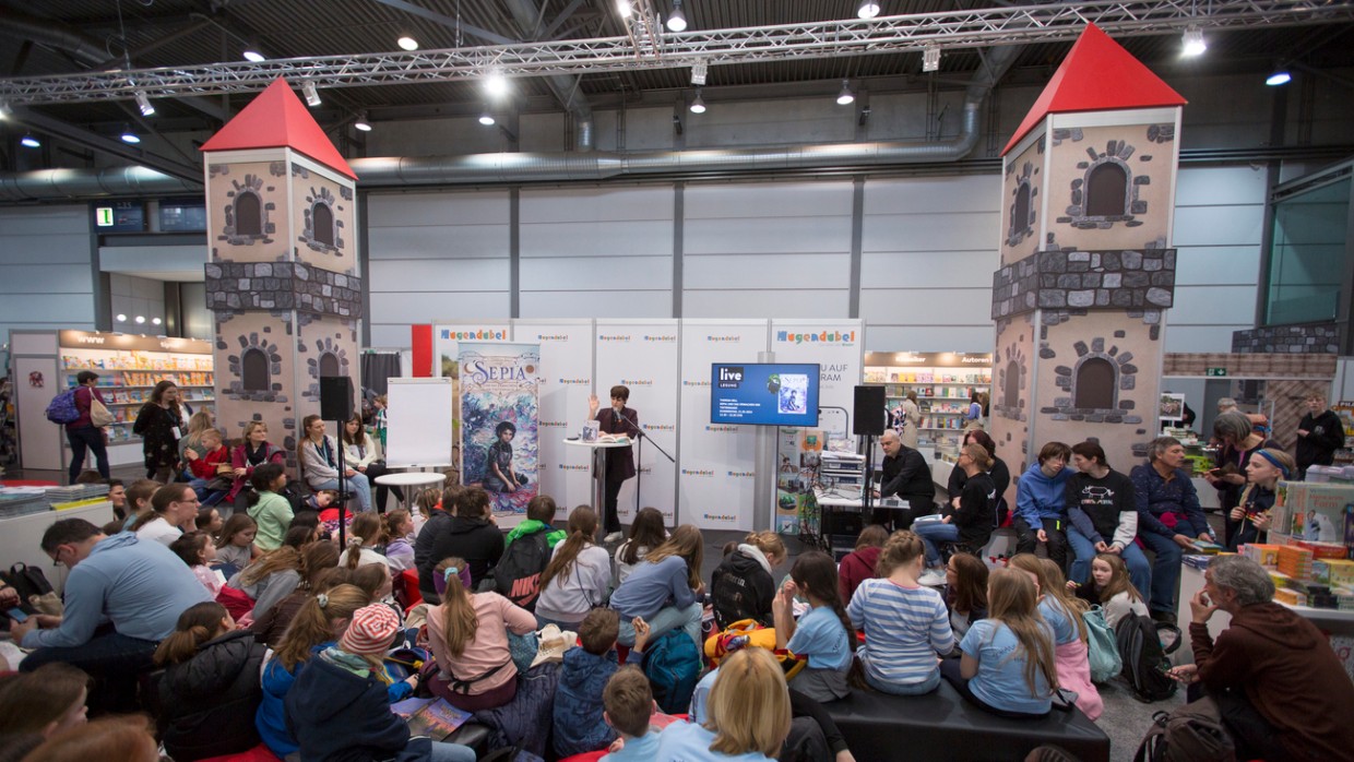 Hugendubel Kinderbuchhandlung/ Phantastik Buchhandlung auf der Leipziger Buchmesse